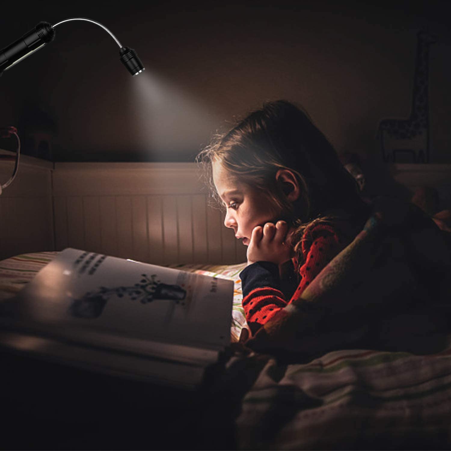 Alt View 7. IMAGE - 2 Pcs 360º BBQ Grill Lights Side LED Magnetic Base - Black.