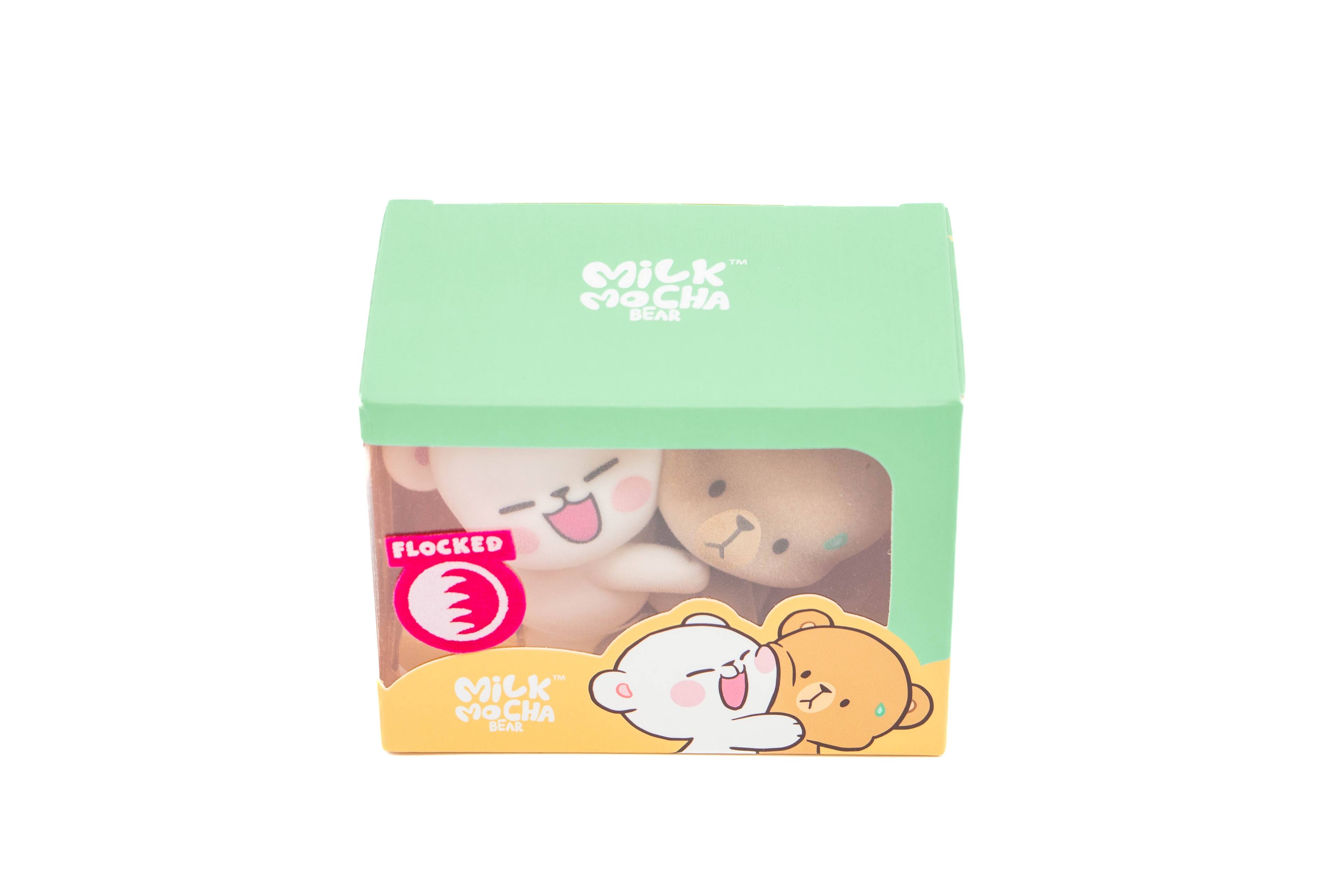 Milk Mocha Bear Flocked