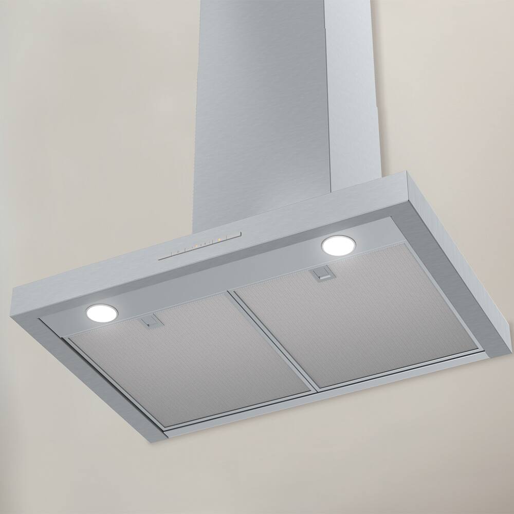 Alt View 1. Miele - DAP 1727 30"Wall Hood - Stainless.