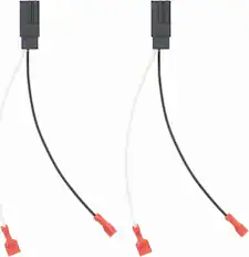 Front. Metra - Tweeter Speaker Harness for Select 2018-2024 Lincoln Vehicles (2-Pack) - Multi.