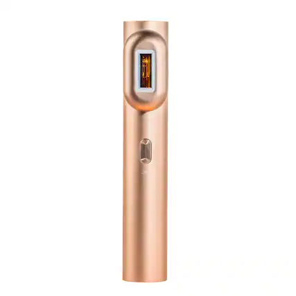 Front. Wakse - Sapphire Cooling IPL Hair Removal Machine, Gold - Gold.