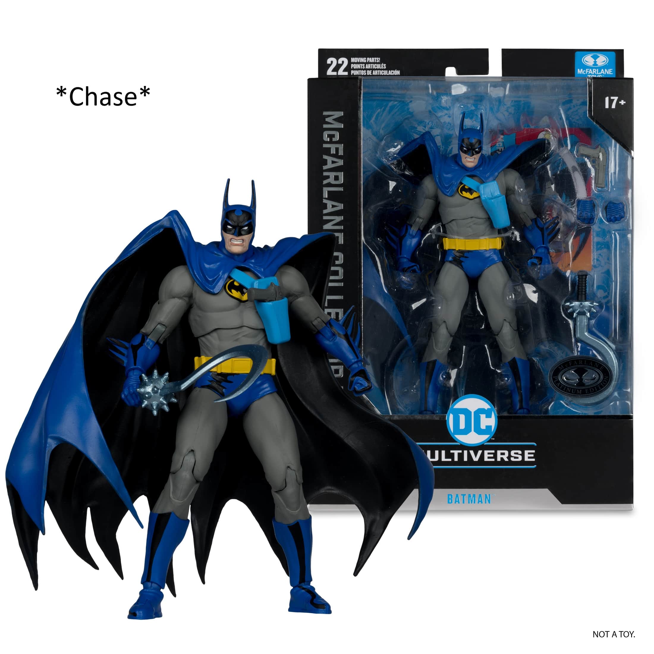 Chase - P 22 PON ATICILIS PONTES - ARTICULACIN McFARLANE | 17+ McFARLAN CALLE POA CTICI FVEO DC ULTIVERSE BATMAN NOT A TOY.