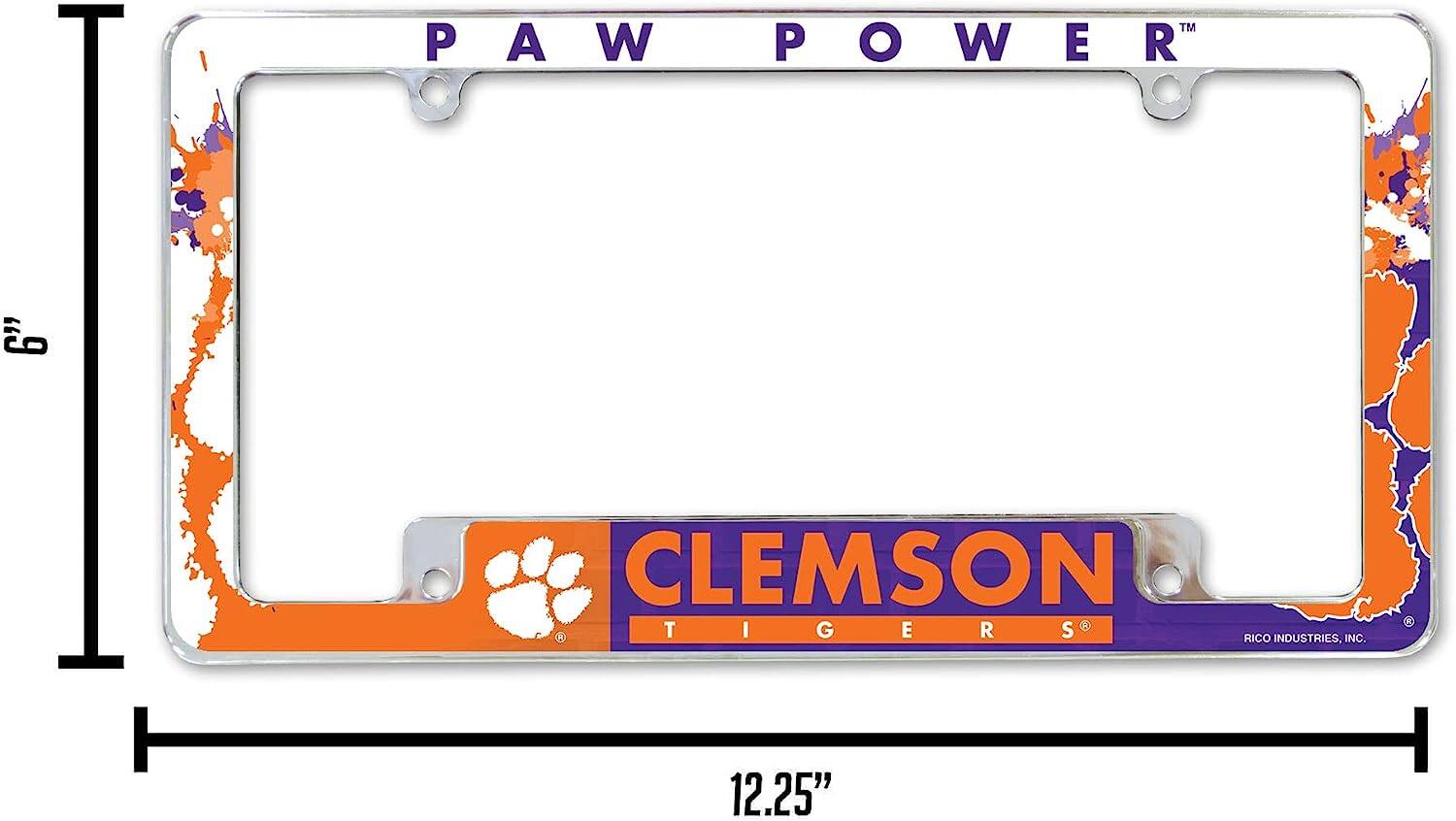 PAW POWER™

CLEMSON TIGERS

RICO INDUSTRIES, INC.

12.25"