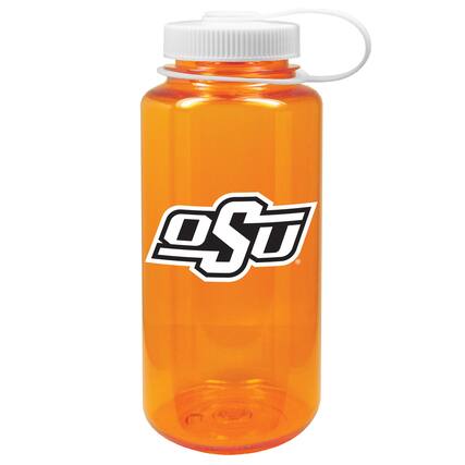 Front. Nordic Company - Orange Oklahoma State Cowboys 32oz. Nalgene Sustainable Wide Mouth Water Bottle - Orange.