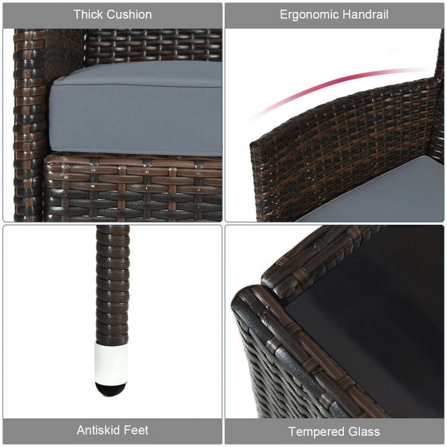 - Thick Cushion
- Ergonomic Handrail
- Antiskid Feet
- Tempered Glass