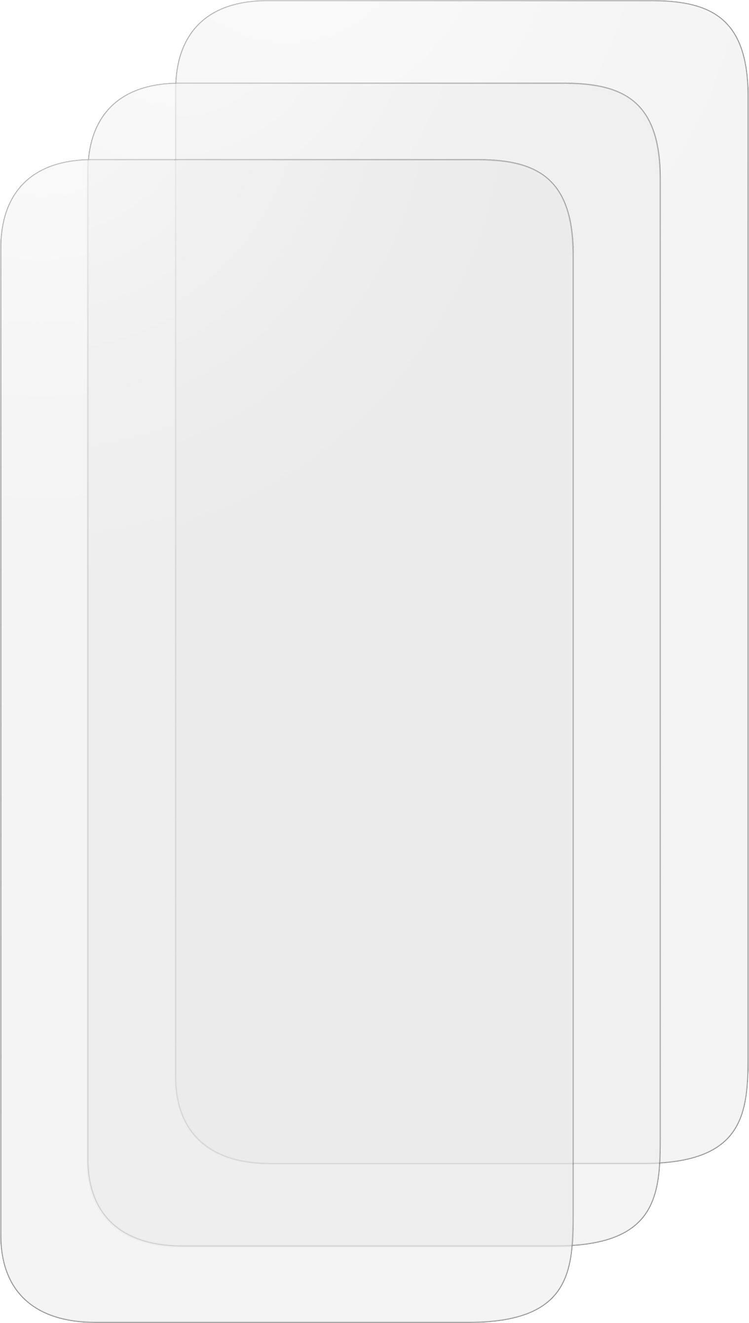 Alt View 20. Insignia™ - Anti-Reflective Glass Screen Protector for iPhone 16 Pro Max (3-Pack) - Clear.