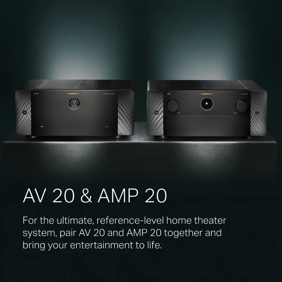 Marantz - VA 20 & AMP 20 For the ultimate, reference-level home theater system, pair VA 20 and AMP 20 together and bring your entertainment to life.