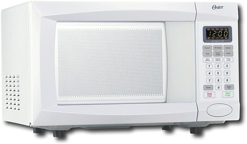 Best Buy: Oster 0.7 Cu. Ft. Compact Microwave White OM0781BCW