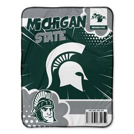 Chad & Jake - Michigan State Spartans 30" x 40" Comic Theme Baby Blanket - Multicolor