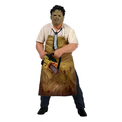 Front. Mezco Toyz - The Texas Chainsaw Massacre (1974) 5 Points Action Figure | Leatherface - Multi-Colored.