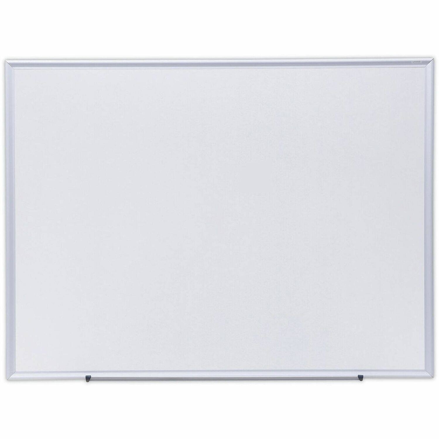 "Universal - Deluxe Melamine Dry Erase Board, 48 x 36"" , White Surface, Satin Aluminum Frame"" - 48 x 36" price history on PriceWatchPro