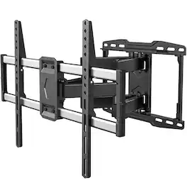 X-assembly - Outdoor Full Motion TV Wall Mount for 47-90 Inch TVs,Max VESA 600X400 mm,up to 132lbs - Black
