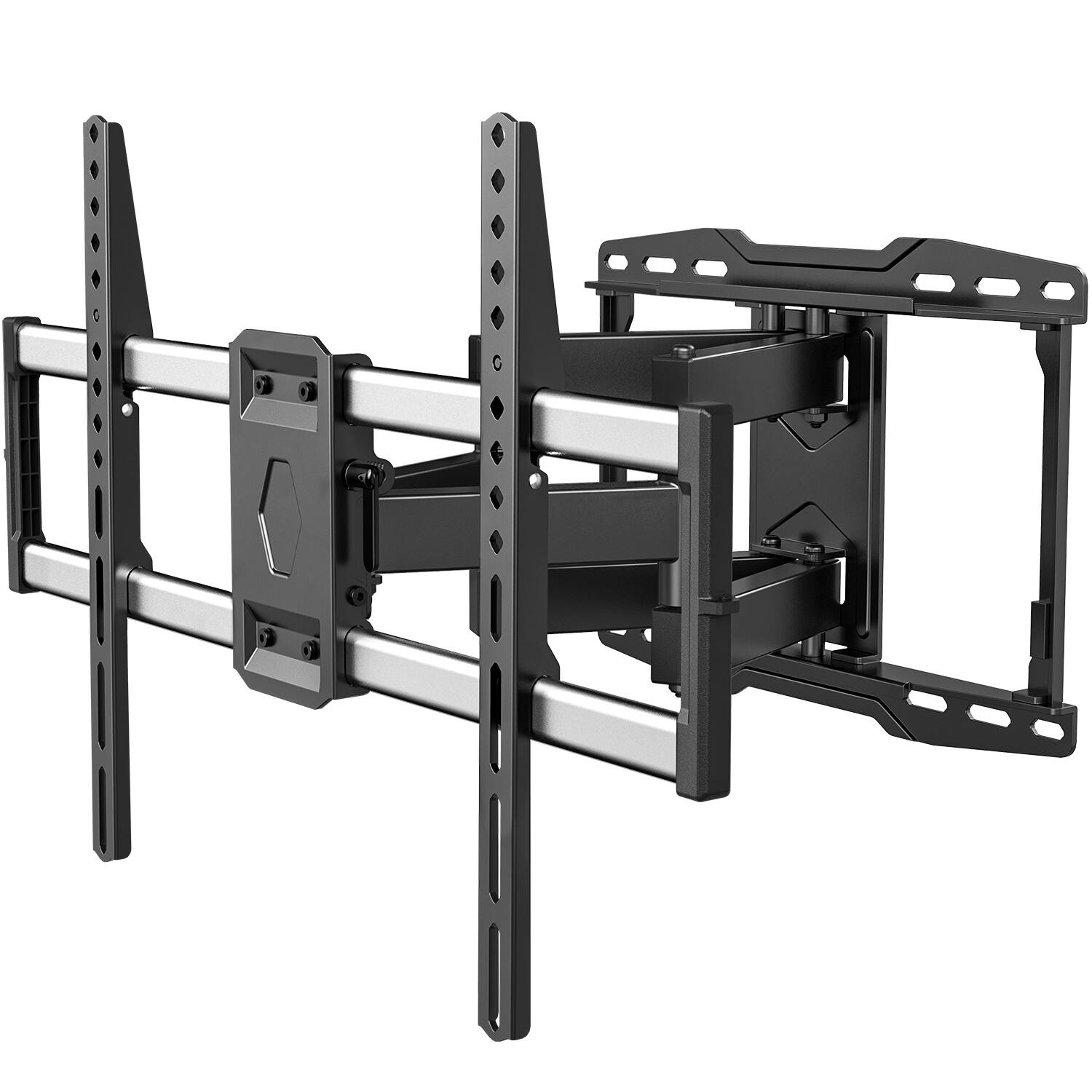 Front. X-assembly - Outdoor Full Motion TV Wall Mount for 47-90 Inch TVs,Max VESA 600X400 mm,up to 132lbs - Black.