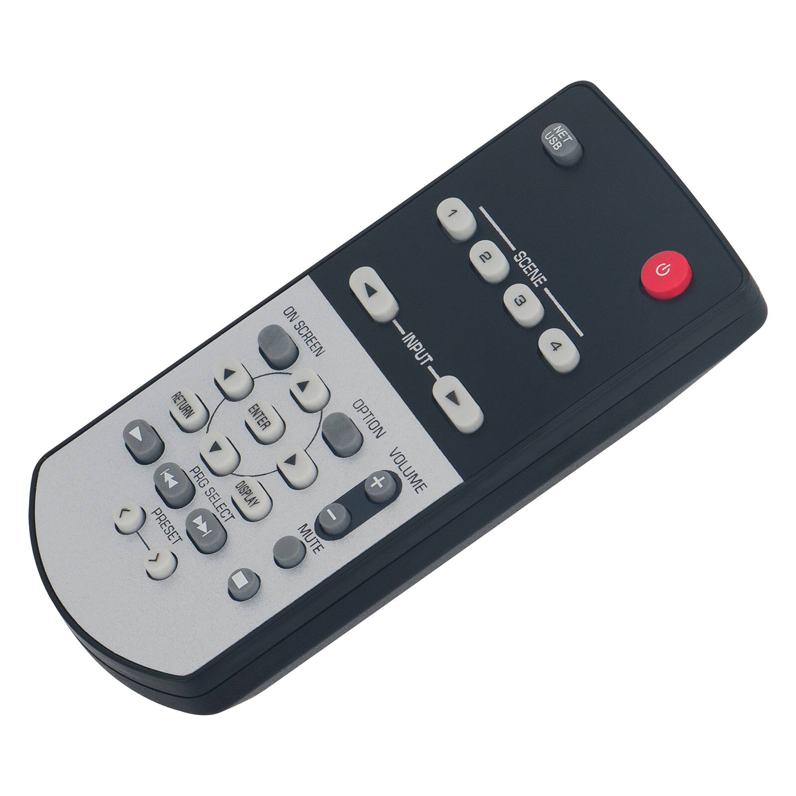 USB NET 1  
NO SCREEN  
INPUT RETURN ENTER OPTION  
PAG DISPLAY + VOLUME SELECT I PRESET I MUTE  
SCENE 3 A