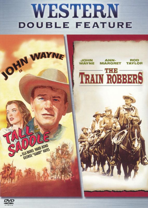 The Train Robbers / Tall in the Saddle (DVD)