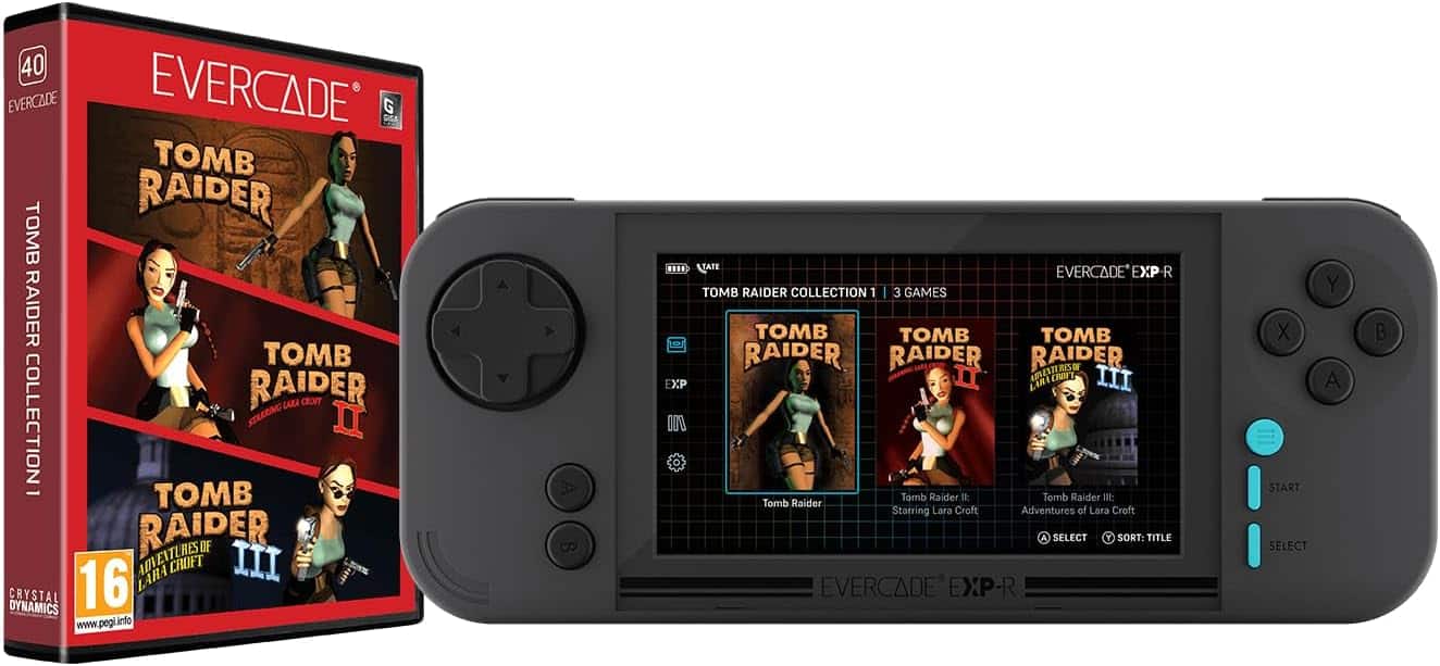 Evercade EXP R Solo + Tomb Raider FG-EXPR-HHC-USA - Best Buy