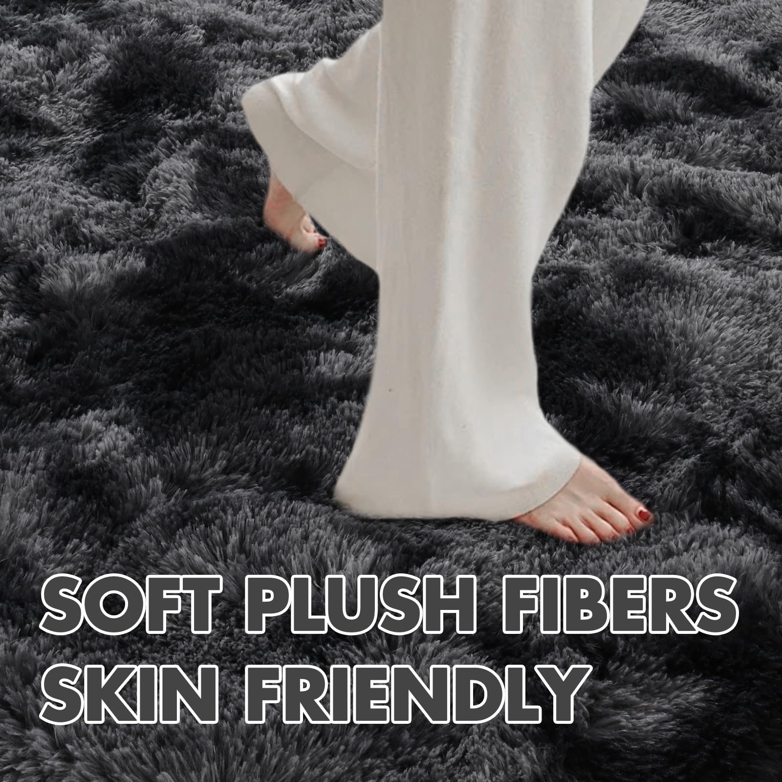 SOFT PLUSH FIBERS  
SKIN FRIENDLY