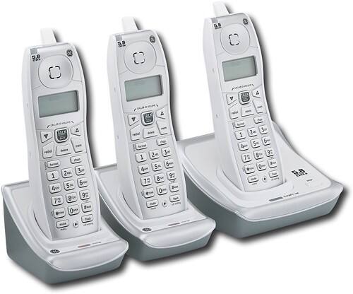 Angle Standard. GE - 5.8GHz Analog Cordless Phone System with Call-Waiting Caller ID.