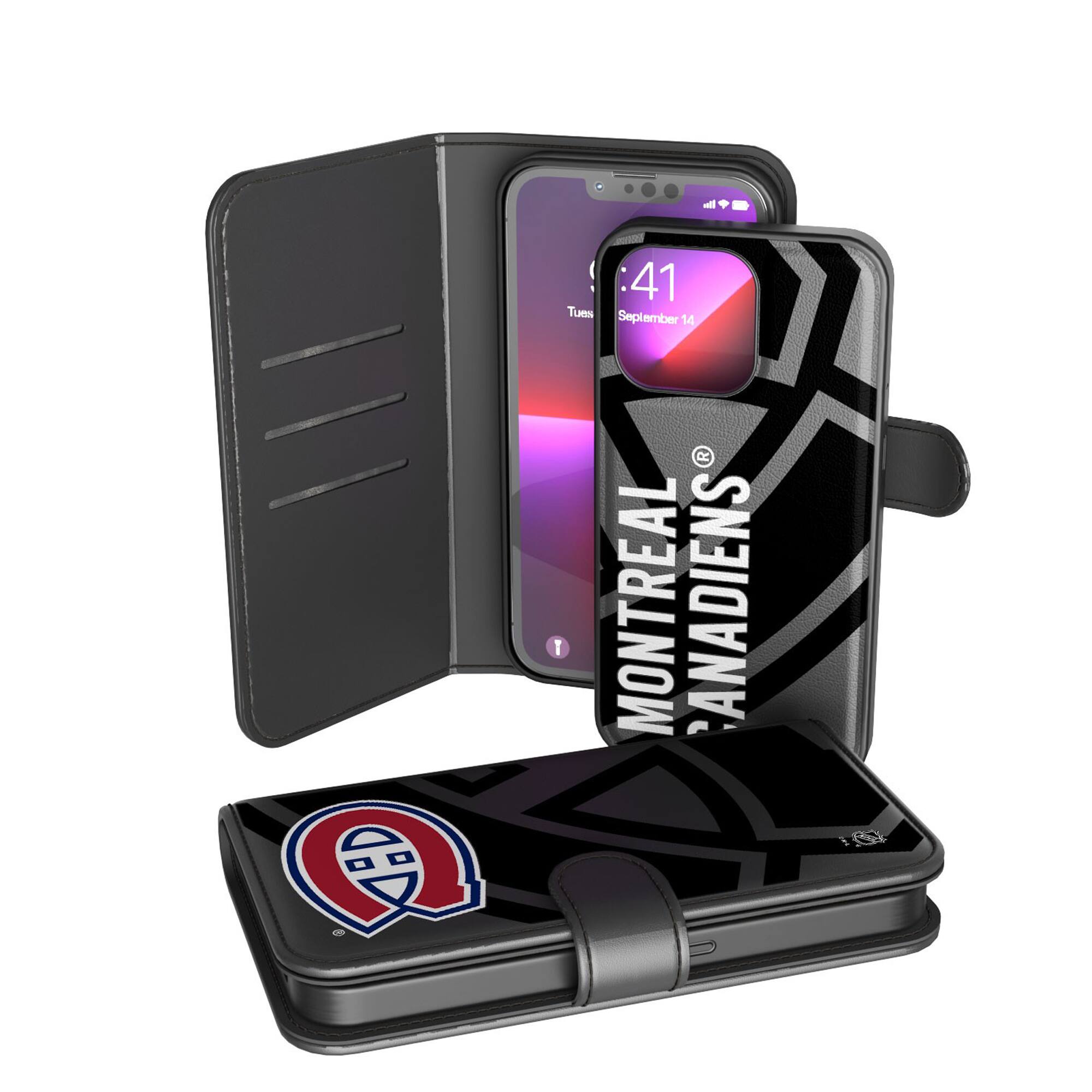 Keyscaper - NHL - Montreal Canadiens iPhone Wallet Case - 13 - Multicolor