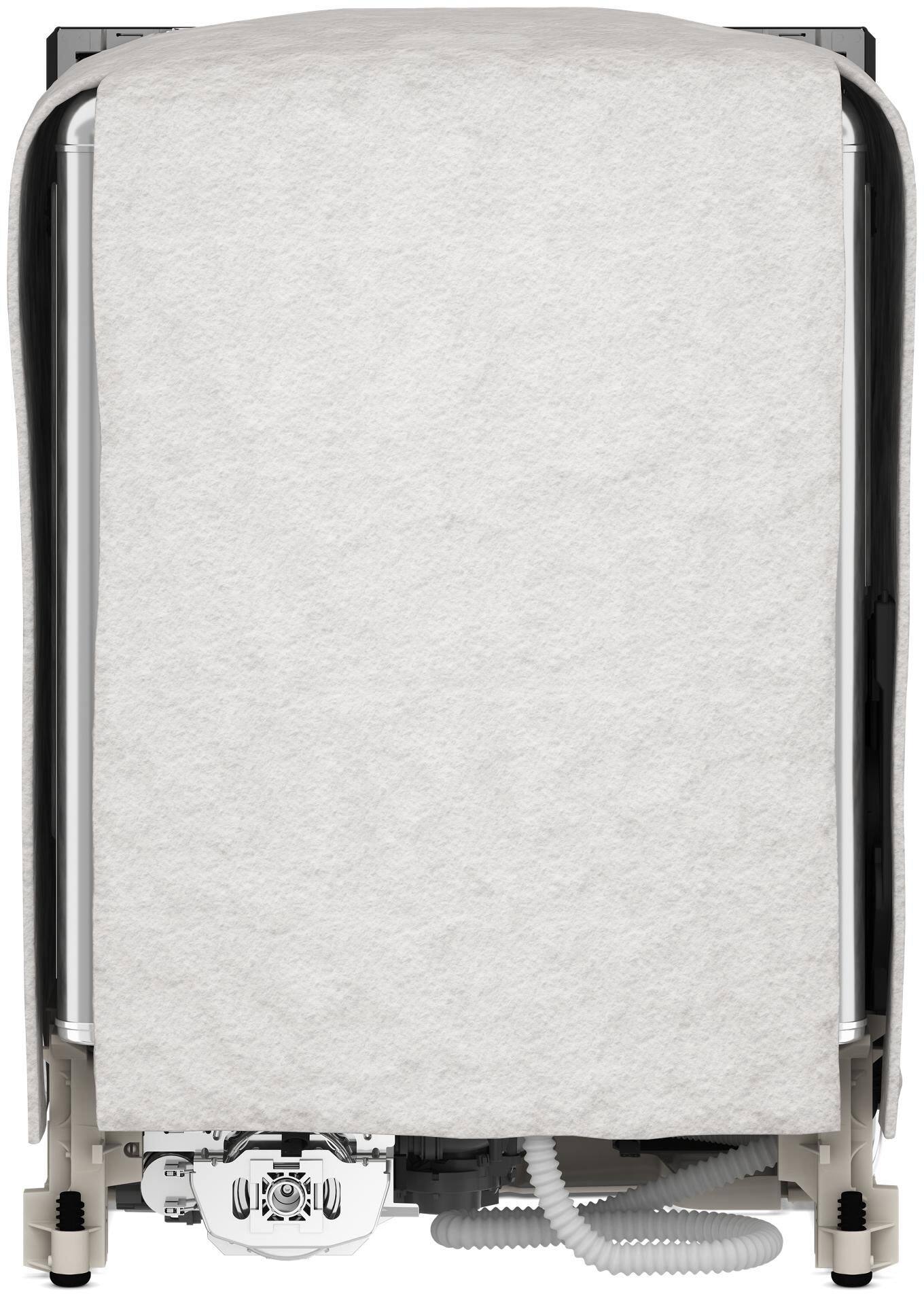 Back. KitchenAid - 24"  Top Control Built-In Dishwasher with 360 Max Jets Third Rack and ProDry  System, 44 dBA - Black Ore.