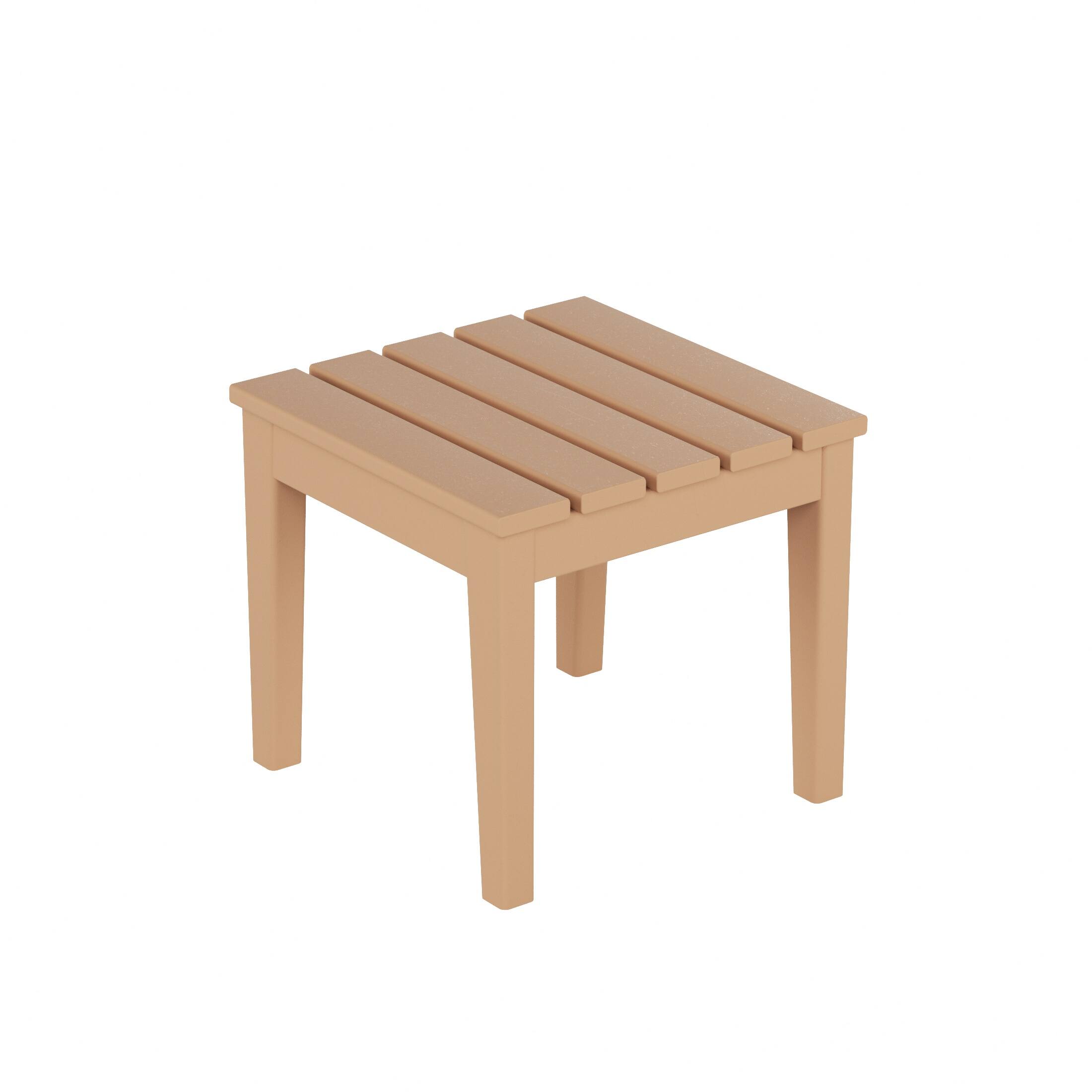 Alt View 2. WestinTrends - WestinTrends Malibu 4-Piece HDPE Outdoor Patio Furniture Couch Set - Teak.