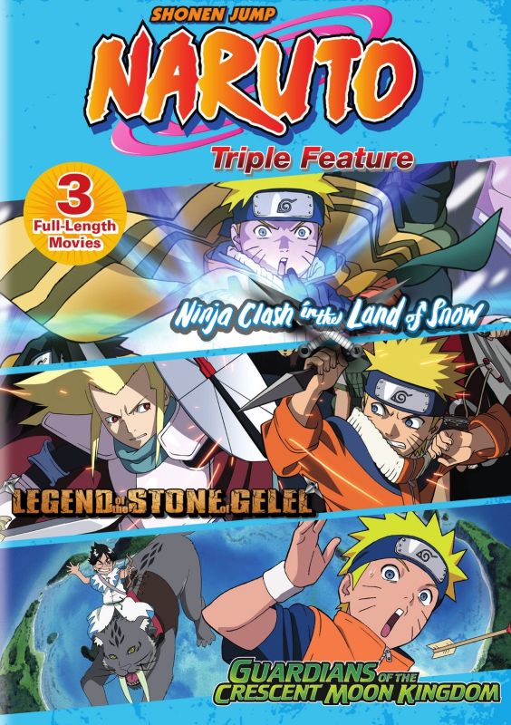  Naruto Triple Features [3 Discs] [DVD]