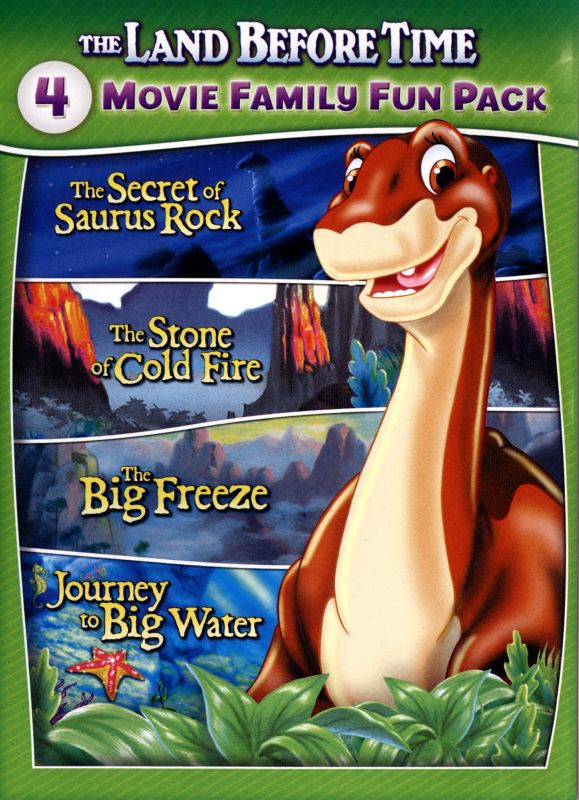  The Land Before Time: 4 Movie Family Fun Pack [2 Discs] [DVD]
