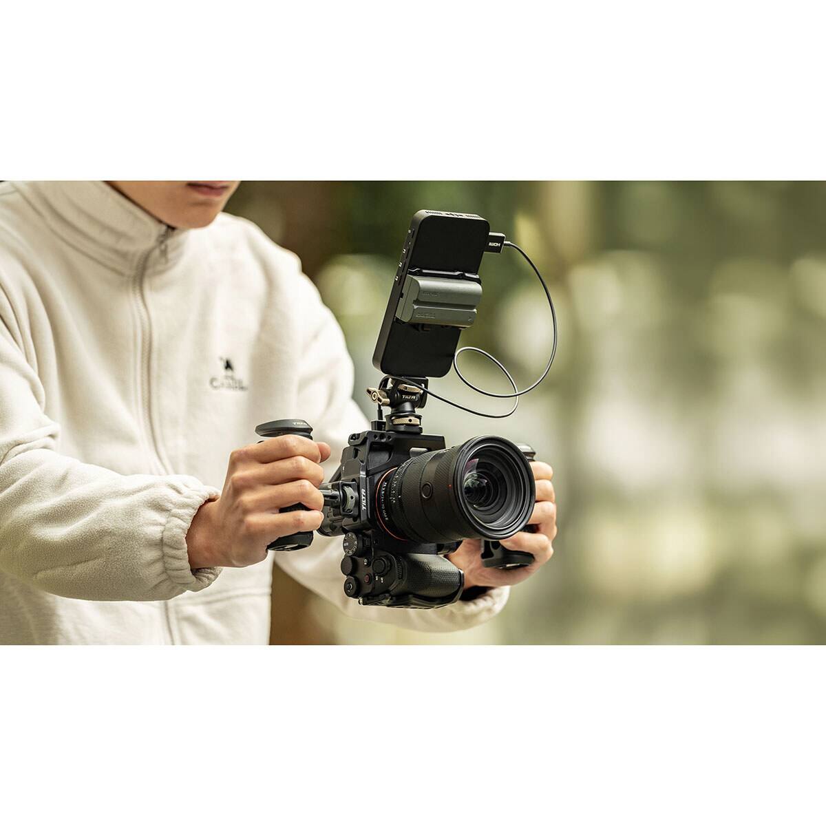 Alt View 7. Tilta - Tilta Full Camera Cage Lightweight Kit for Sony Alpha 7 V/7 IV/7R V.