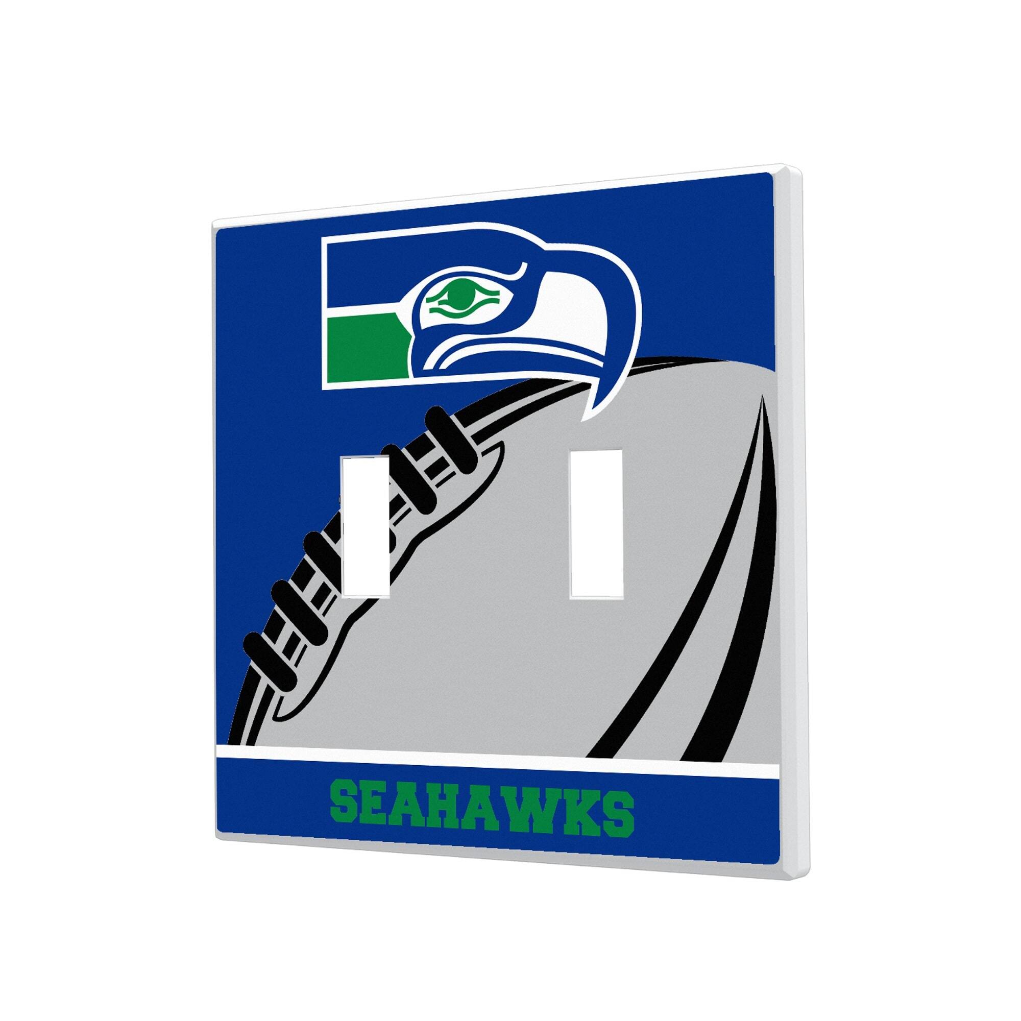 Keyscaper - Seattle Seahawks Passtime Design Double Toggle Lightswitch Plate - Multicolor price history on PriceWatchPro