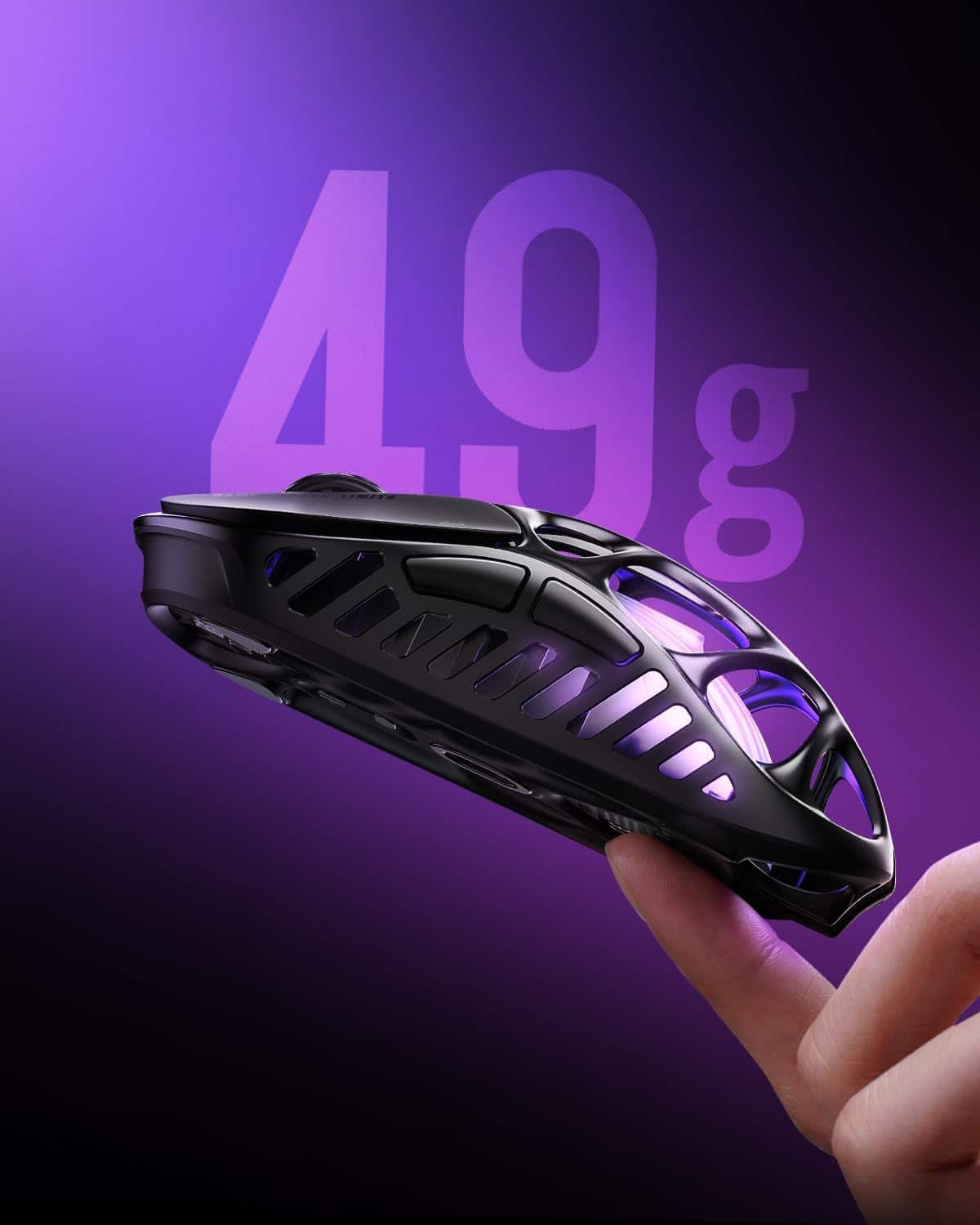 GravaStar Mercury X Pro 8KHz Wireless Optical Gaming Mouse with