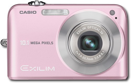 Dempsey altijd bus Best Buy: Casio EXILIM 10.1MP Digital Camera Pink EX-Z1050PK