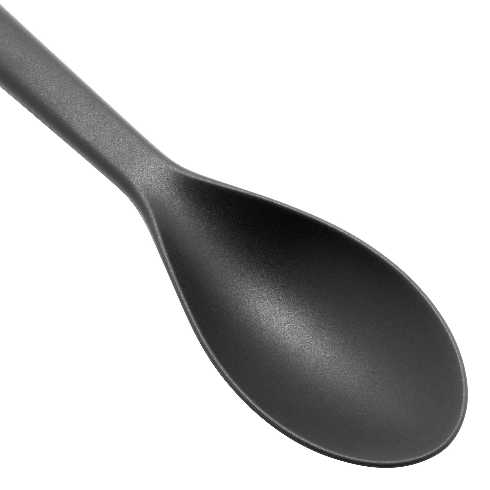 Alt View 3. Henckels - Henckels Silicone Onyx Cooking Utensil, Cooking Spoon - Black.