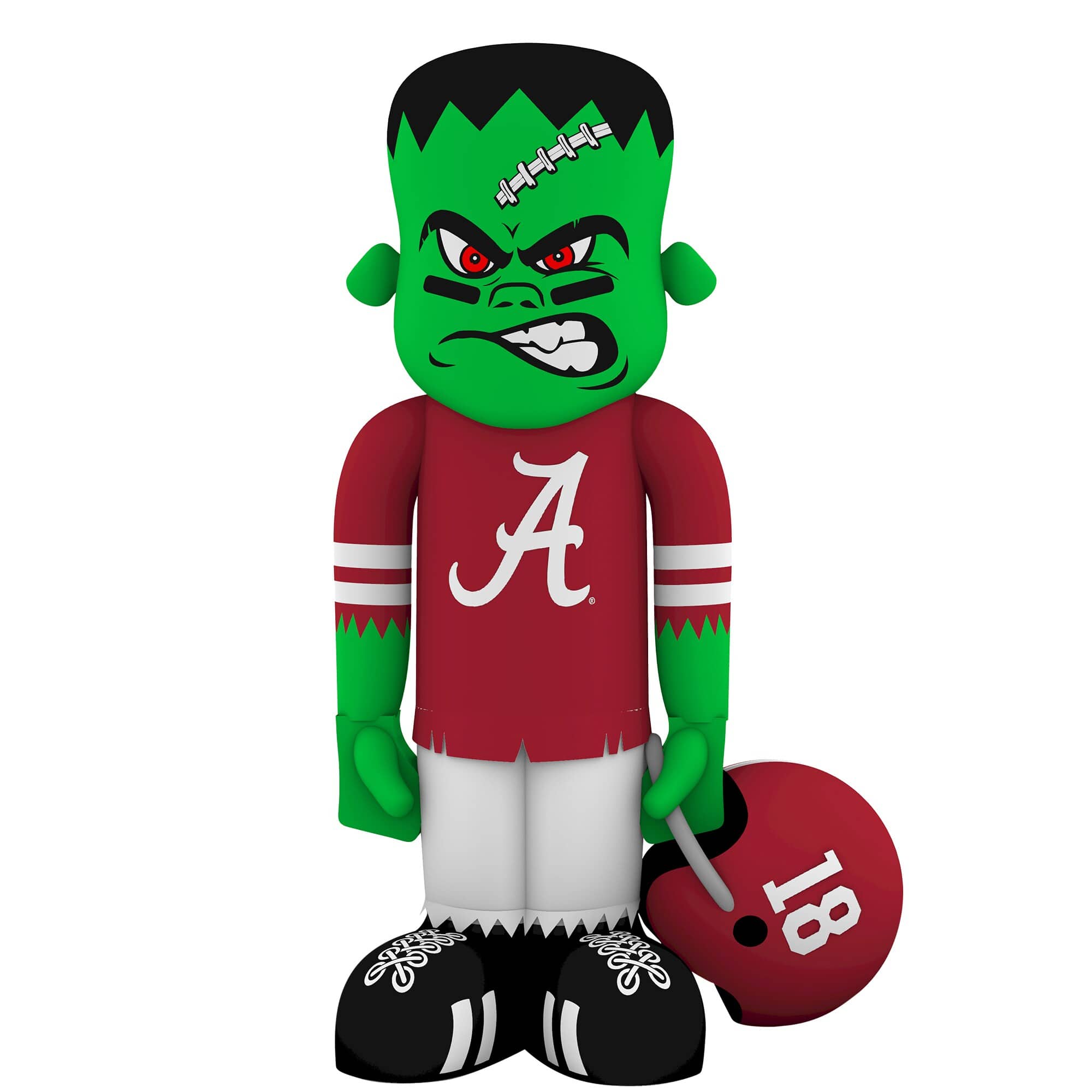 Front. Sporticulture - Alabama Crimson Tide Halloween Lawn Inflatable Steinbacker - Multicolor.