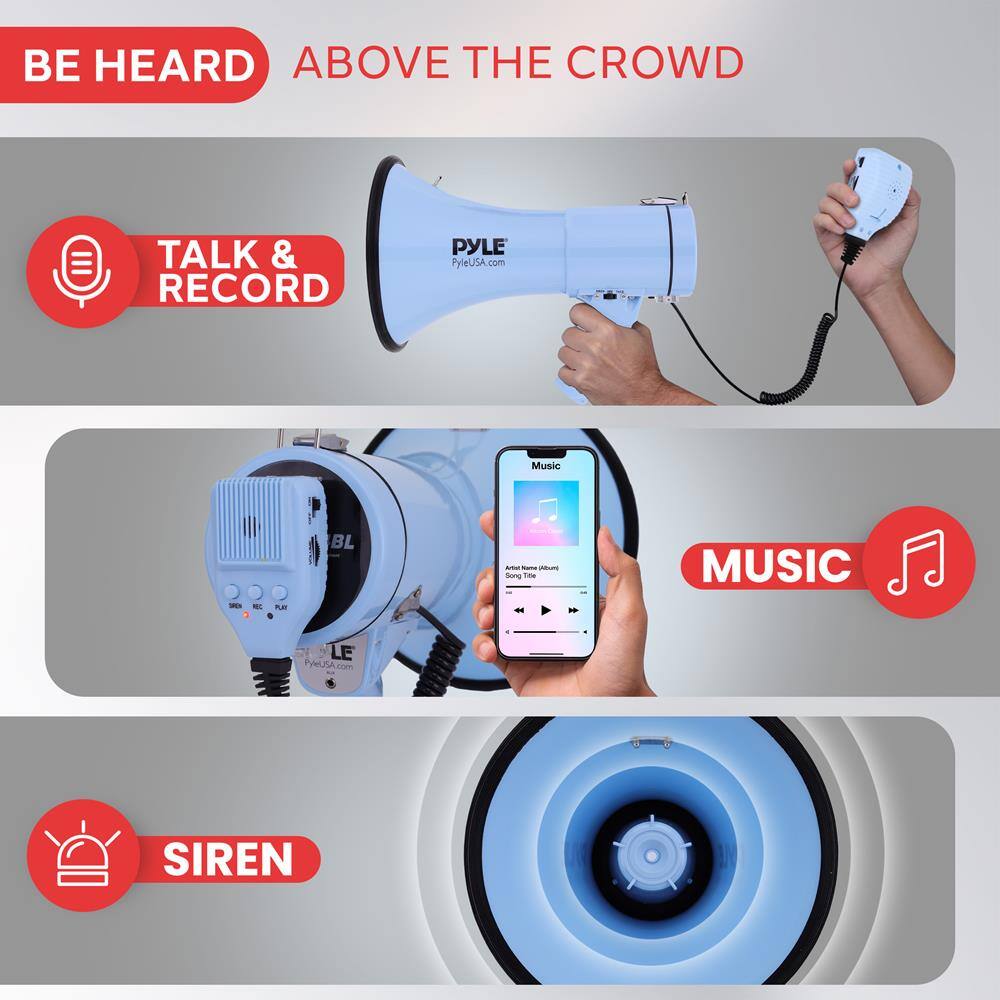 BE HEARD ABOVE THE CROWD

TALK & RECORD

MUSIC

SIREN