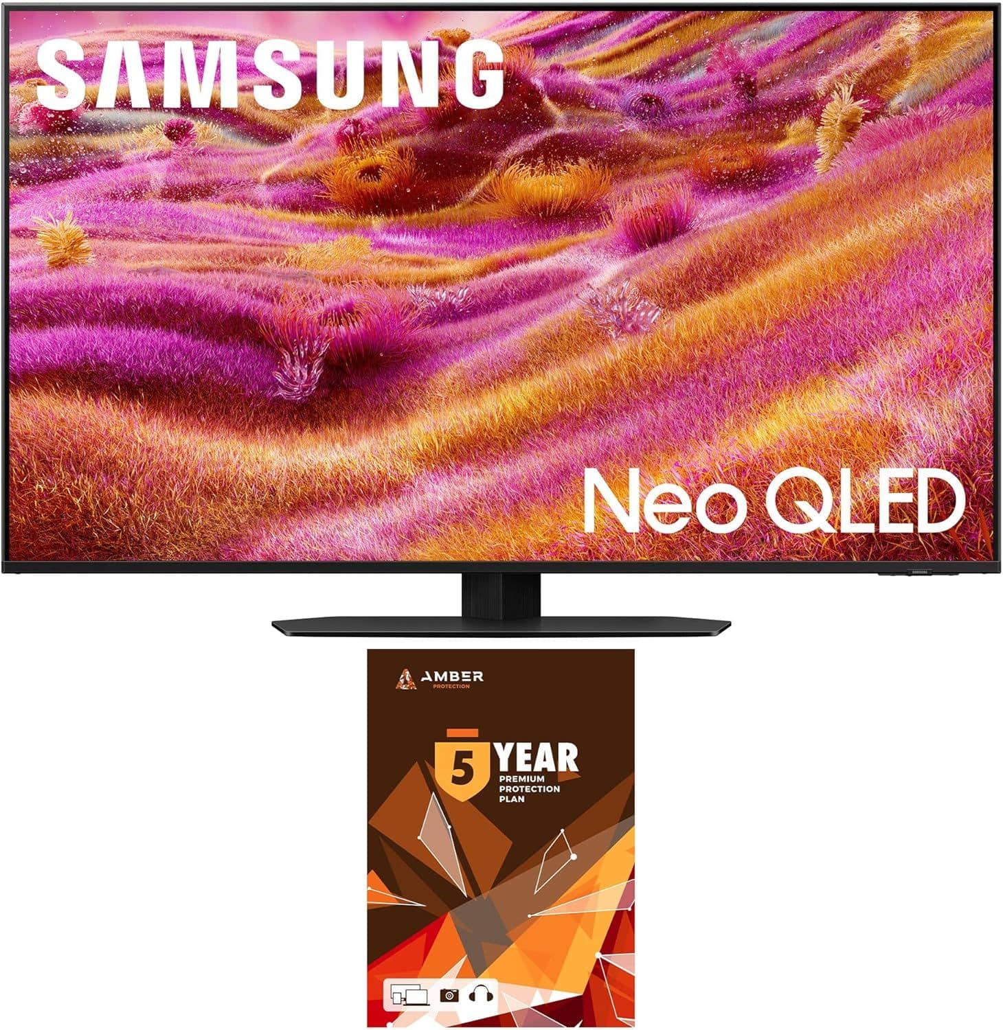 Samsung - QN43QN90FAFXZA 43 Inch Neo QLED 4K QN90F Vision AI Smart TV with 5 Year Amber Protection Plan (2025)
