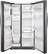 Alt View 1. Frigidaire - Gallery 26.0 Cu. Ft. Frost-Free Side-by-Side Refrigerator with Thru-the-Door Ice and Water - Stainless Steel.