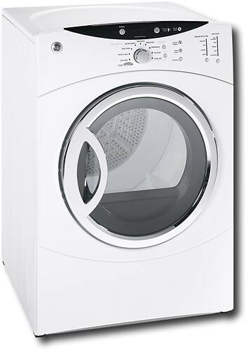 Angle Standard. GE - 3.8 Cu. Ft. 26-Cycle King-Size Washer - White.
