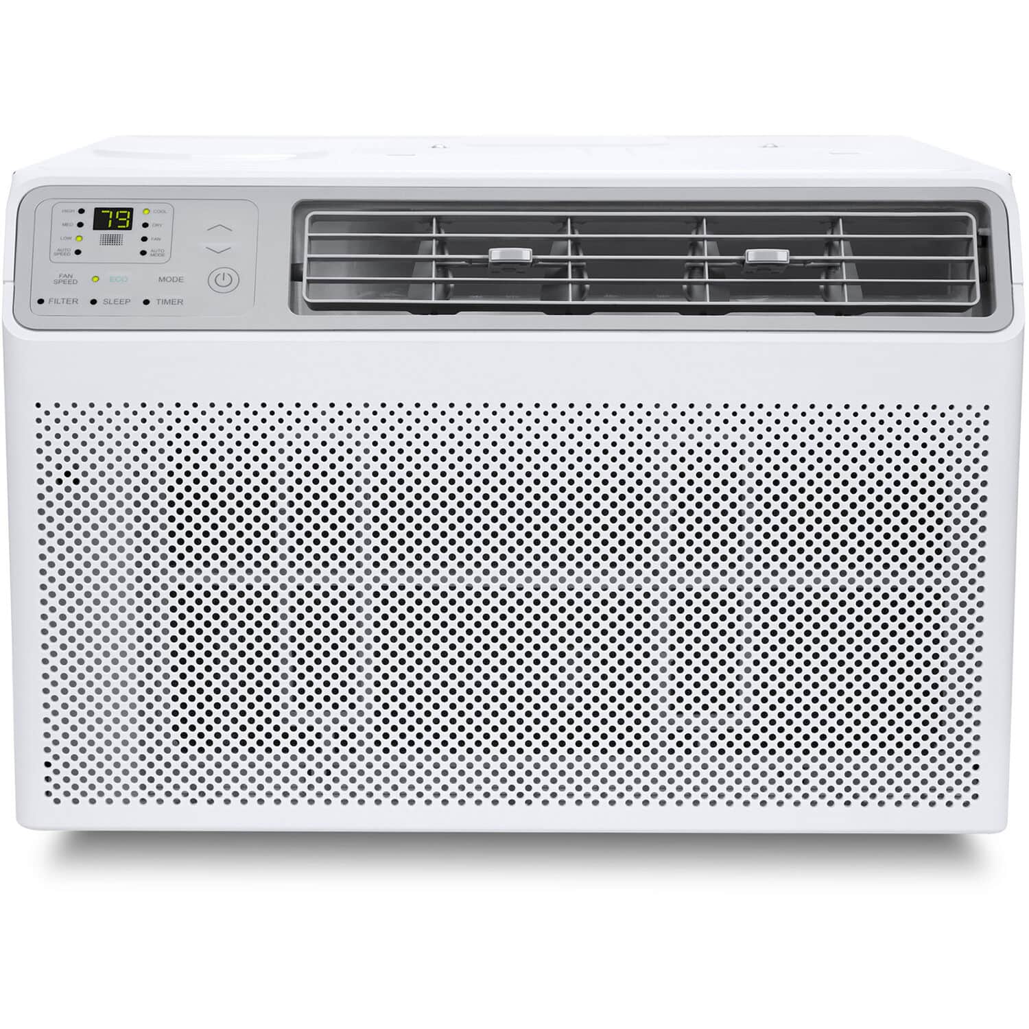 TCL - 550 Sq. Ft. 12,000 BTU Smart Window Air Conditioner - White - Front_Zoom