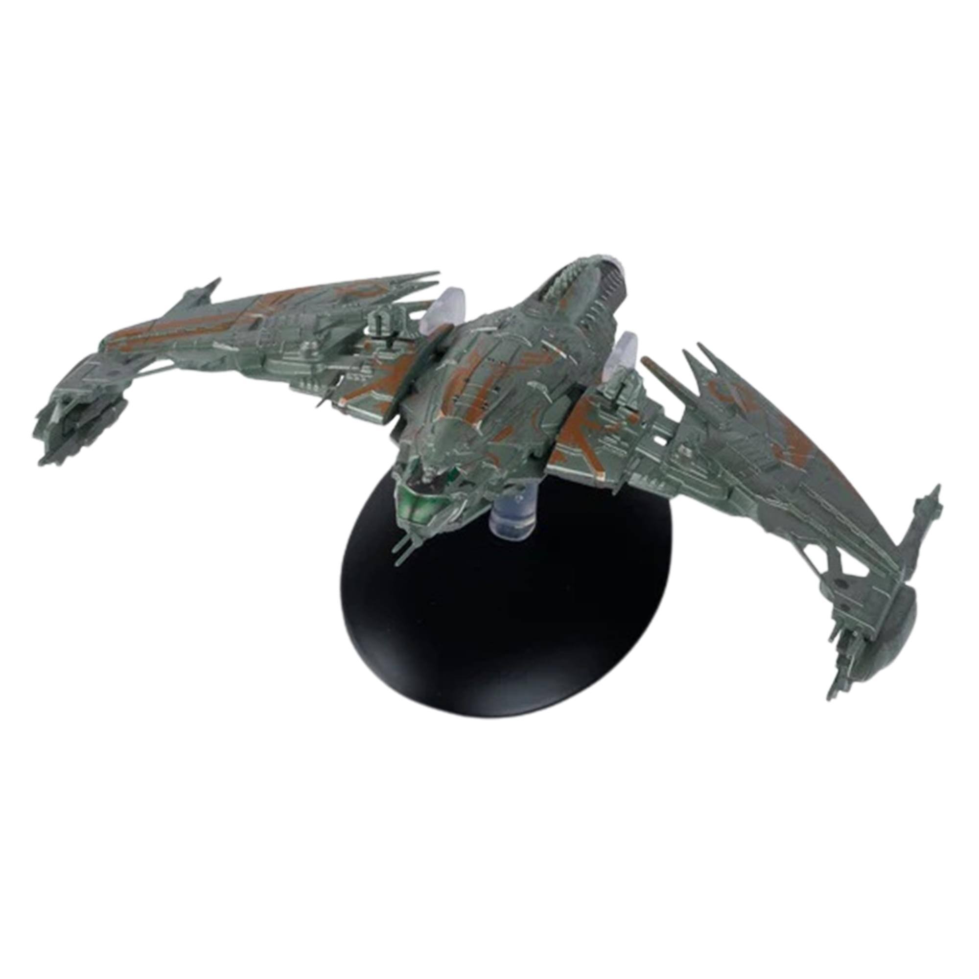 Alt View 5. Eaglemoss - Eaglemoss Star Trek StarShip Replica | Klingon D4 Bird of Prey - Grey.