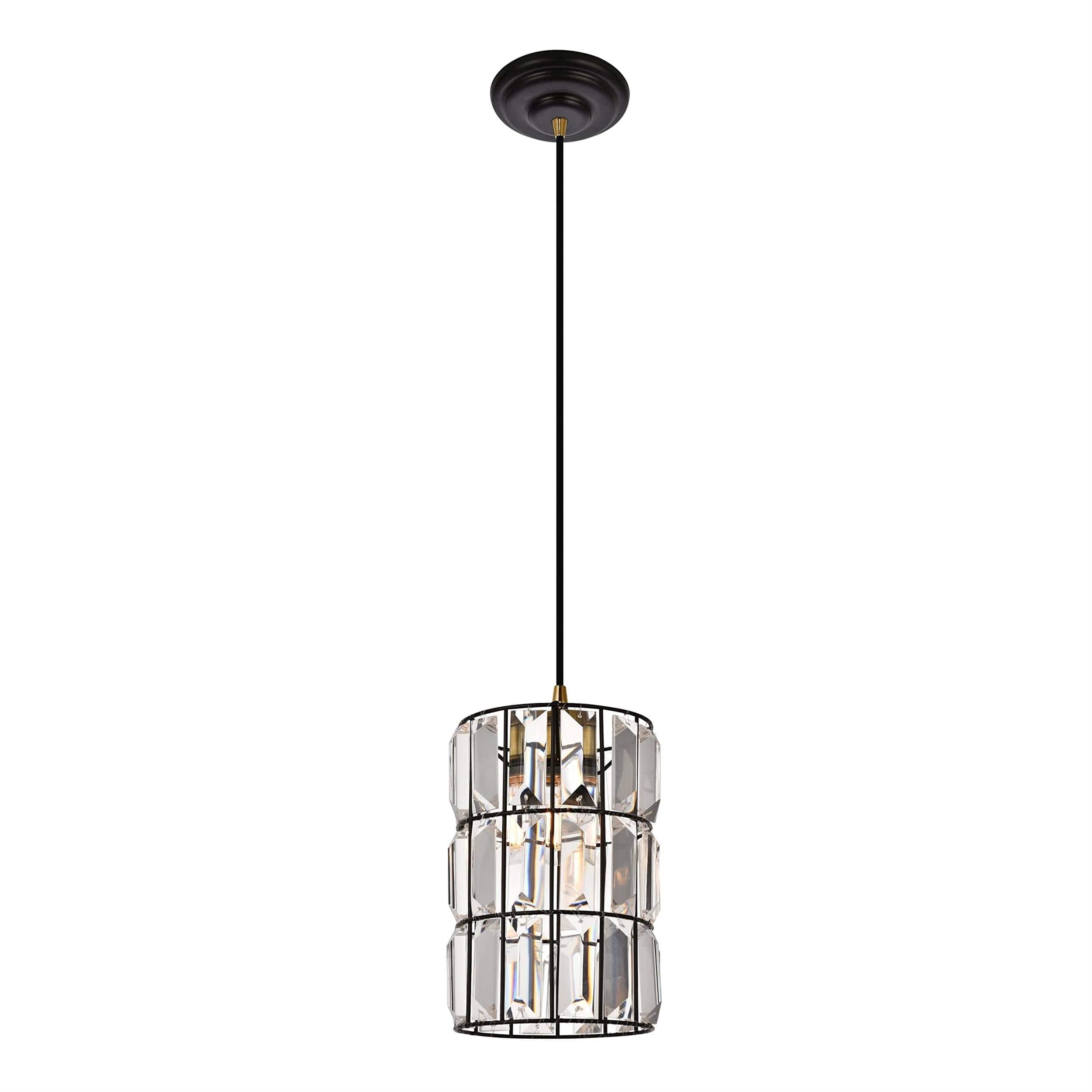 Living District - Blair Collection Pendant D7.1 H11.5 Lt:1 Oil rubbed bronze Finish - Oil-Rubbed Bronze price history on PriceWatchPro