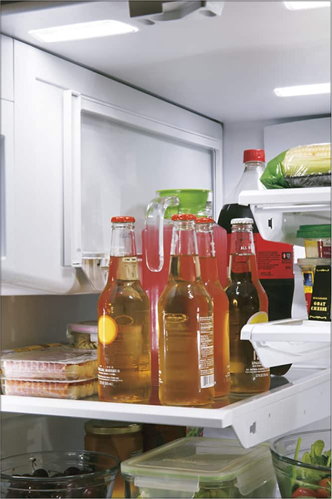 Alt View 18. Frigidaire - Gallery 27.7 Cu. Ft. French Door Refrigerator with Thru-the-Door Ice and Water - Stainless Steel.