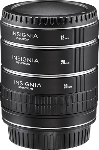  Insignia™ - Extension Tube Kit for Canon EOS Lenses