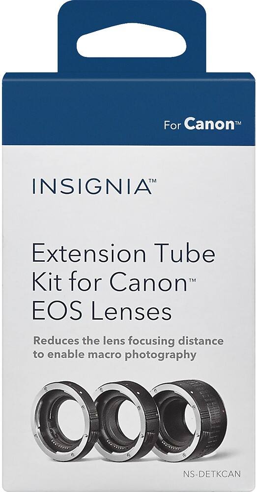 Best Buy Insignia™ Extension Tube Kit for Canon EOS Lenses NSDETKCAN