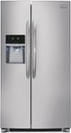 Front Zoom. Frigidaire - Gallery 26.0 Cu. Ft. Frost-Free Side-by-Side Refrigerator with Thru-the-Door Ice and Water - Stainless steel.