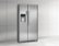 Alt View Zoom 19. Frigidaire - Gallery 26.0 Cu. Ft. Frost-Free Side-by-Side Refrigerator with Thru-the-Door Ice and Water - Stainless steel.