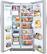 Alt View 1. Frigidaire - Gallery 26.0 Cu. Ft. Frost-Free Side-by-Side Refrigerator with Thru-the-Door Ice and Water - Stainless steel.