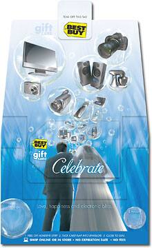 Front Large. Best Buy GC - $30 Wedding Gift Card.
