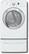 Front Standard. LG - 7.3 Cu. Ft. 7-Cycle Extra-Large Capacity Electric Dryer - White.