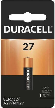 Duracell - 27 12V Specialty Alkaline Battery - Long Lasting Battery - 1 Count