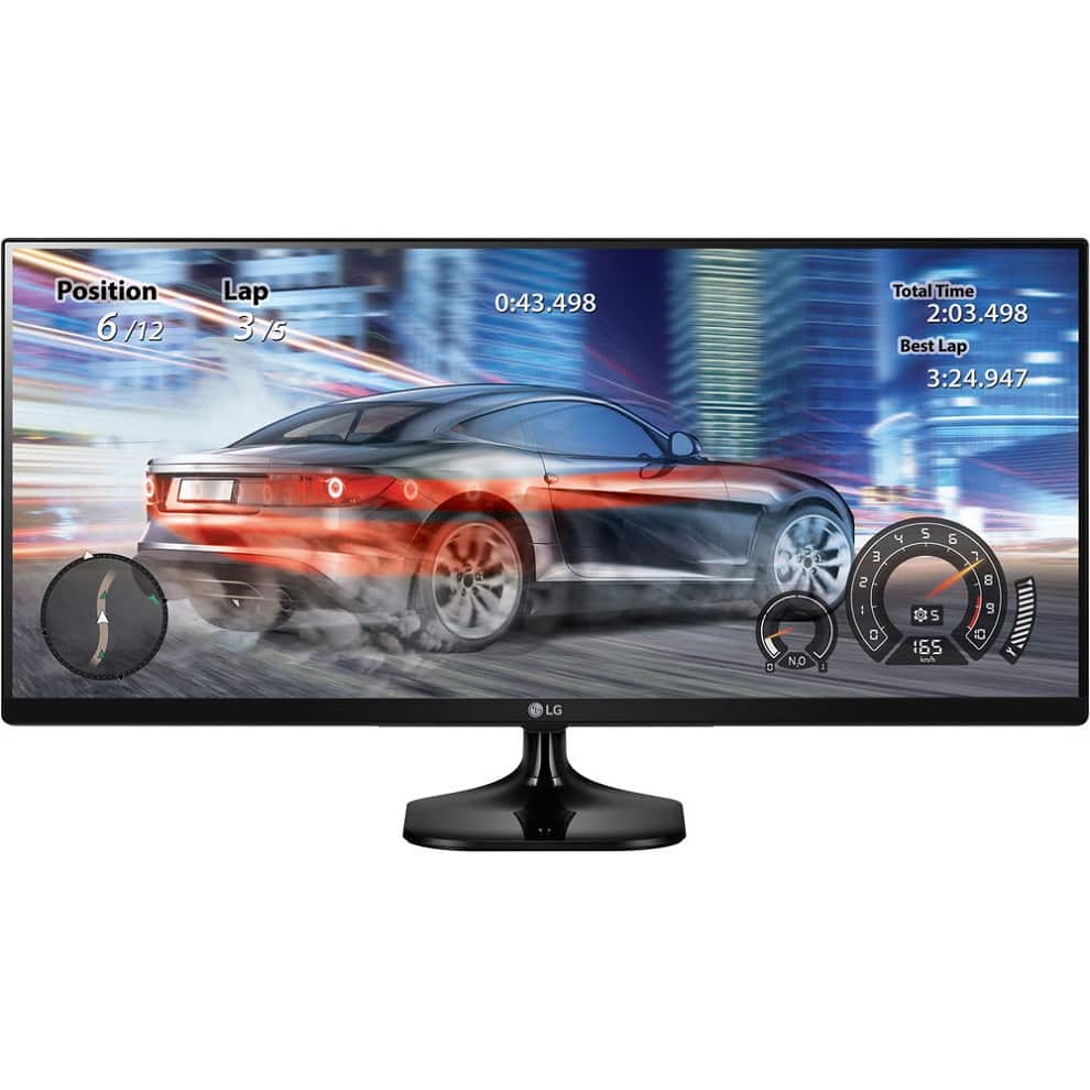 ディスプレイ 21:9 LG ウルトラワイドモニター25UM58 LG 25UM58 P 25 Inch 21:9 UltraWide IPS Monitor with Screen Split